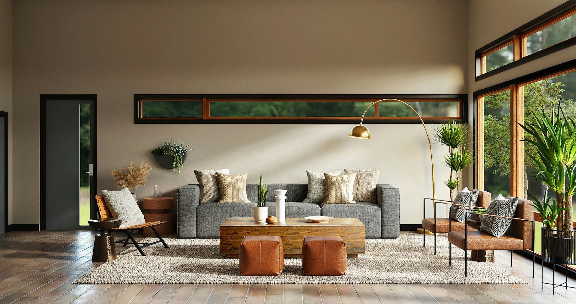 Living Room Sofa Lounge Setup